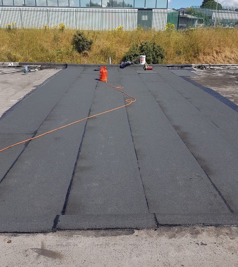 Commercial Factory-Flat-Roof Commercial Factor Roofing Dublin